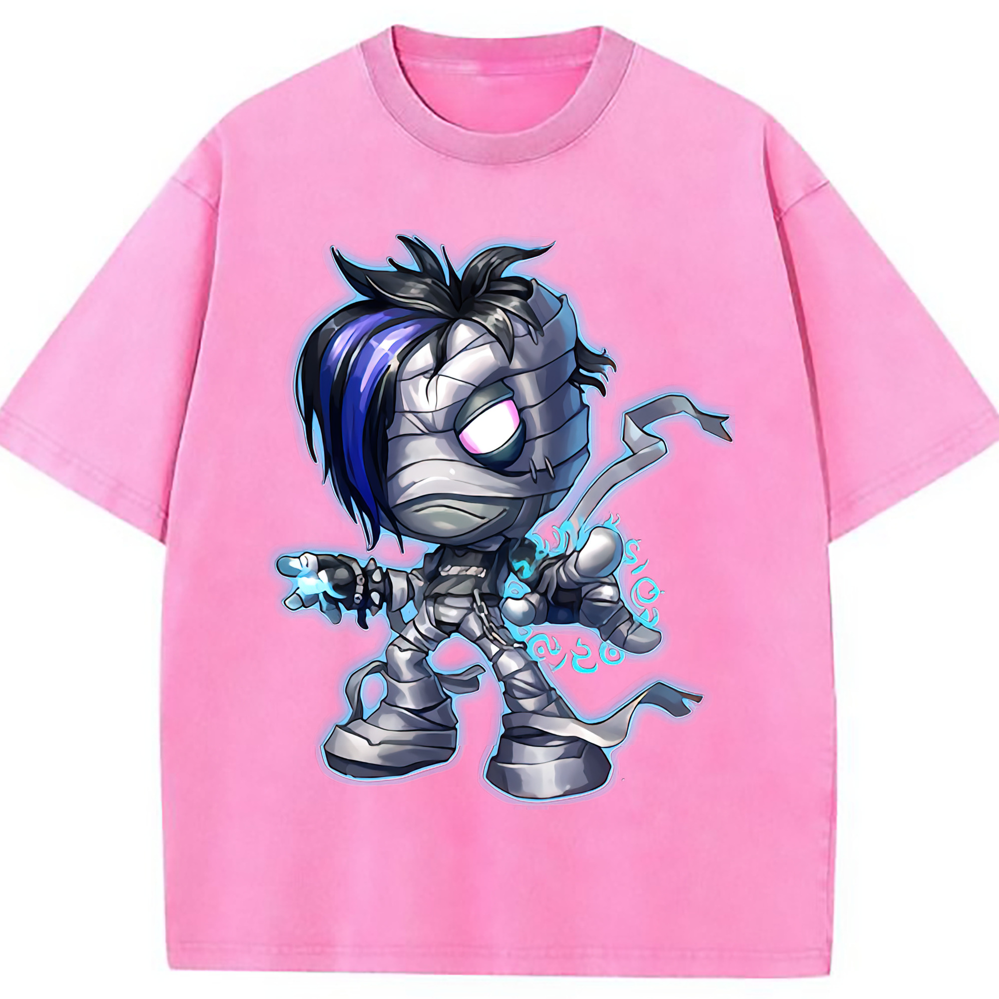 （画像用） リーグ・オブ・レジェンド League of Legends LOL 綿100% ヴィンテージ風 半袖Tシャツ（フロントプリント）